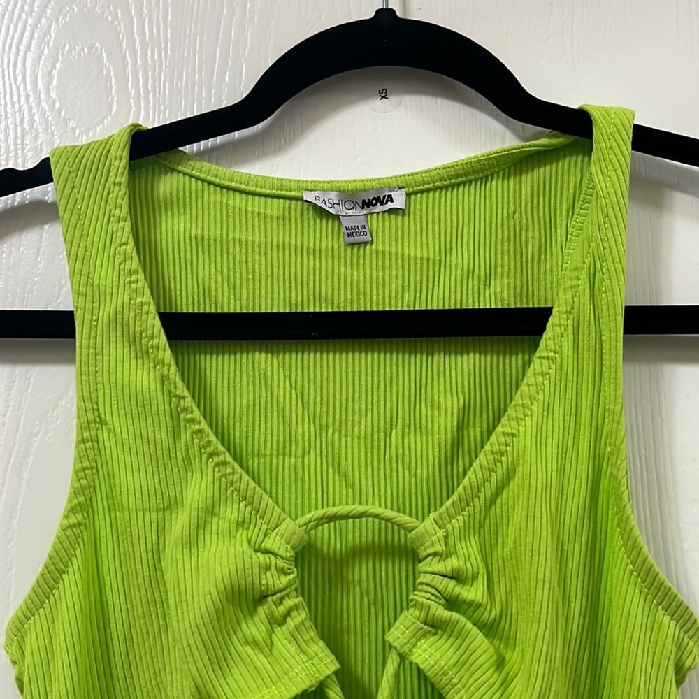 Cut-out Fashion Nova dress.